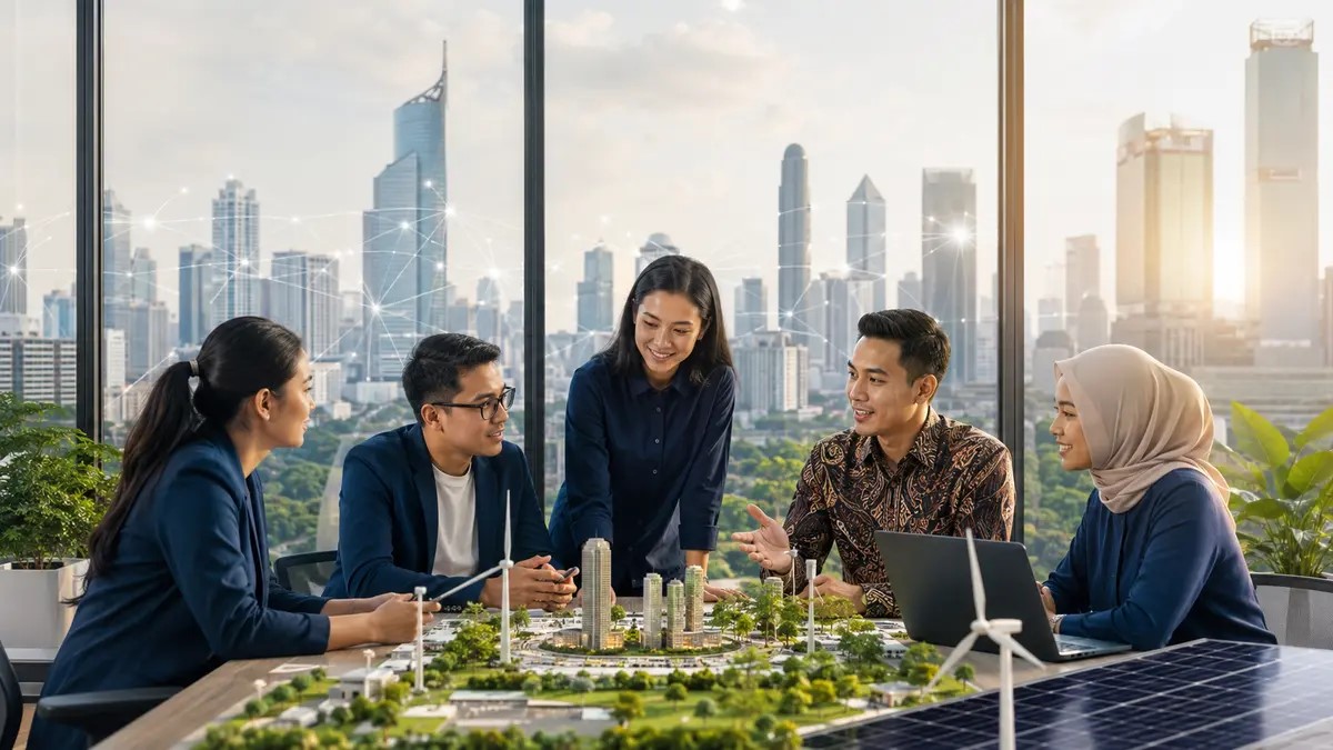 ransformasi kreatif KRIEZ menuju Indonesia Emas 2045