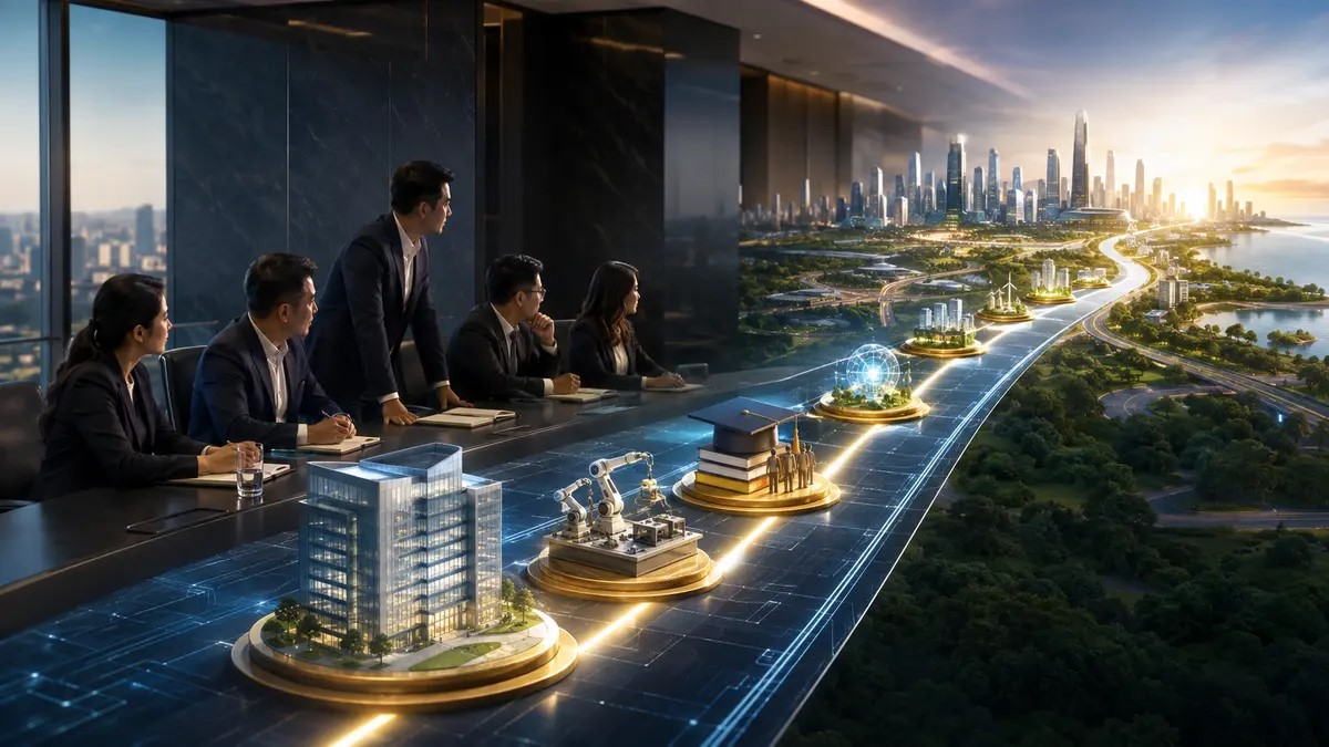 Roadmap pengembangan Ekosistem KRIEZ menuju 2035
